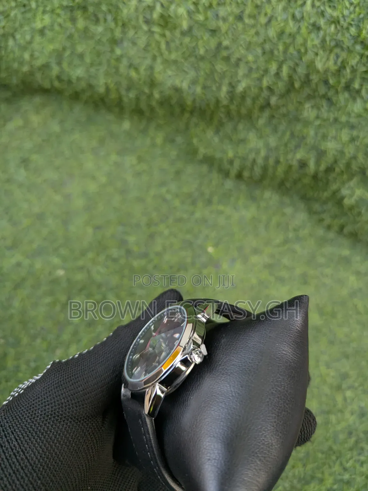 Forcast Sapphire Leather Watch
