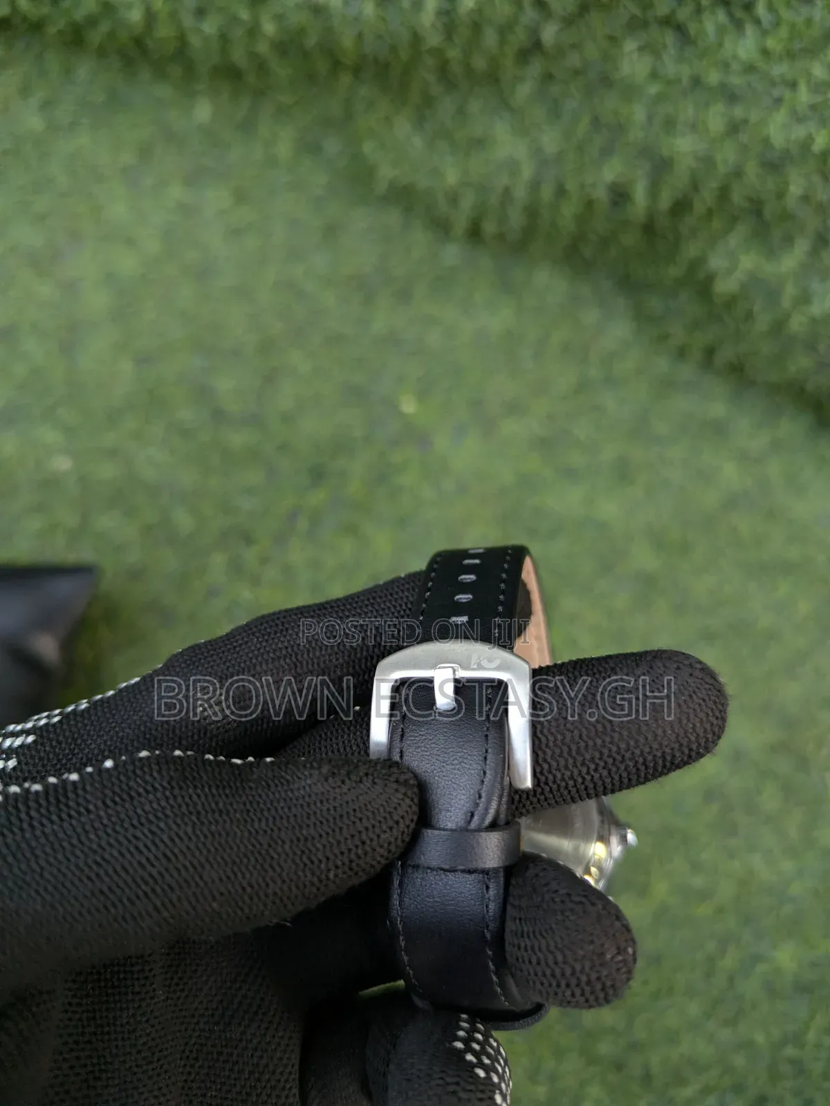 Forcast Sapphire Leather Watch
