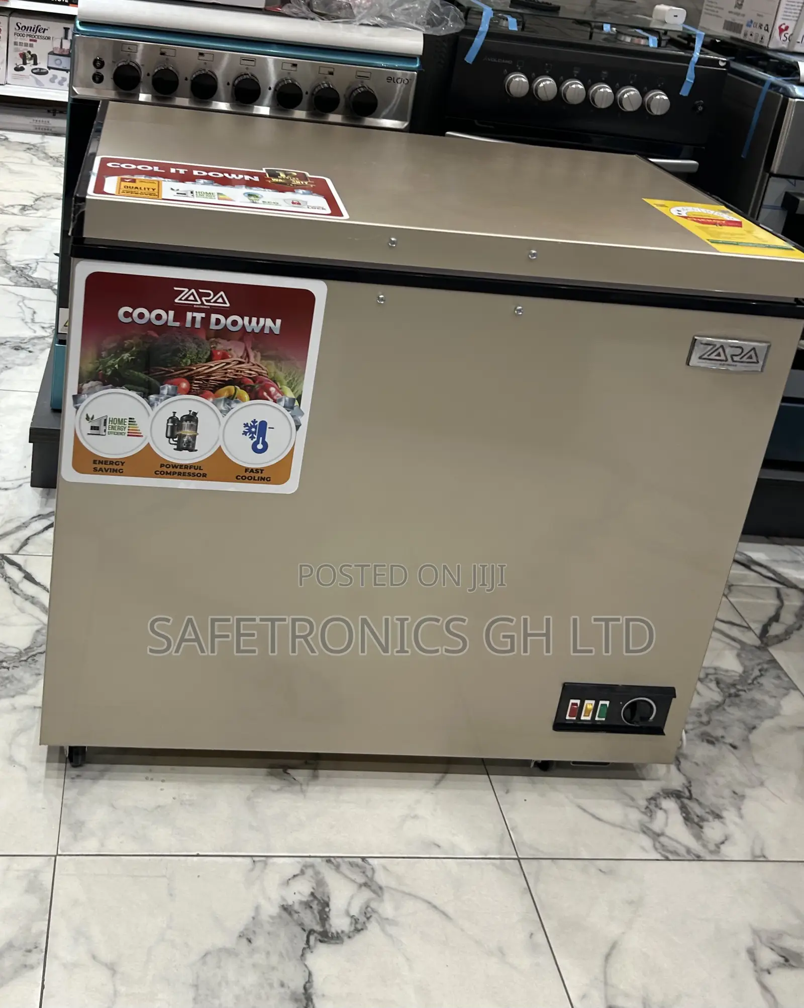 Check Out New Gold Singledoor Zara 300 238l Chestfreezer