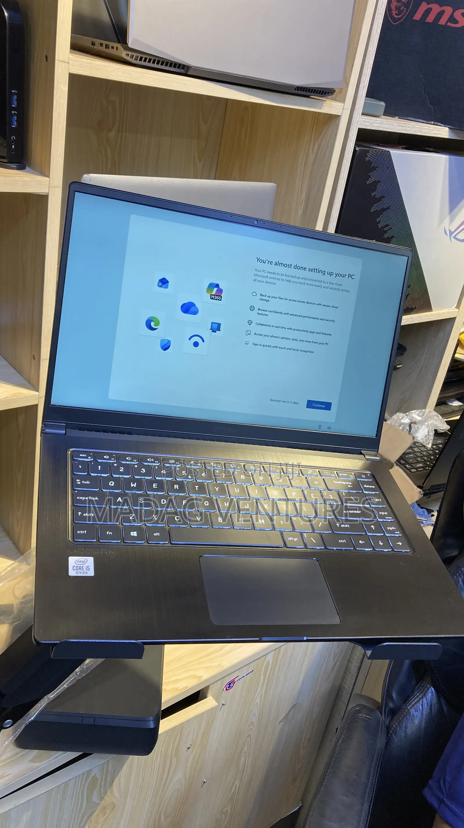 Laptop MSI 16GB Intel Core I5 SSD 256GB