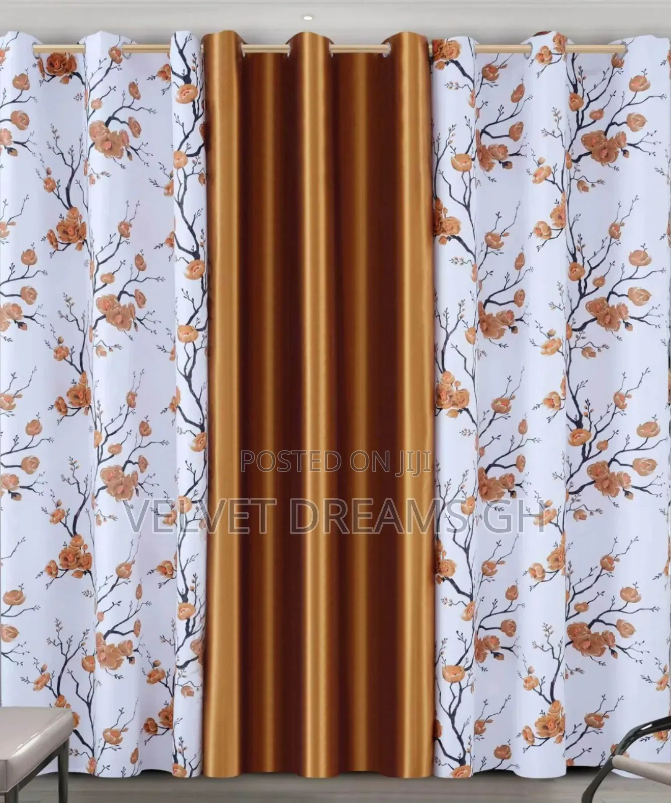 Luxurious 3in1 Curtains for Your Space