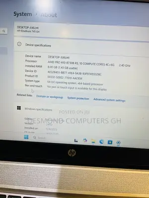Laptop HP EliteBook 745 G4 8GB AMD A10 SSD 256GB
