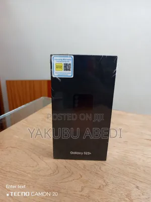 New Samsung Galaxy S23 Plus 256 GB Black
