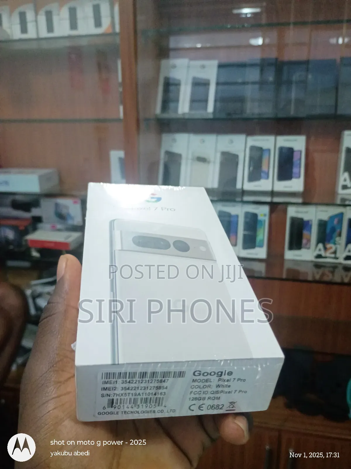 New Google Pixel 7 Pro 128 GB White