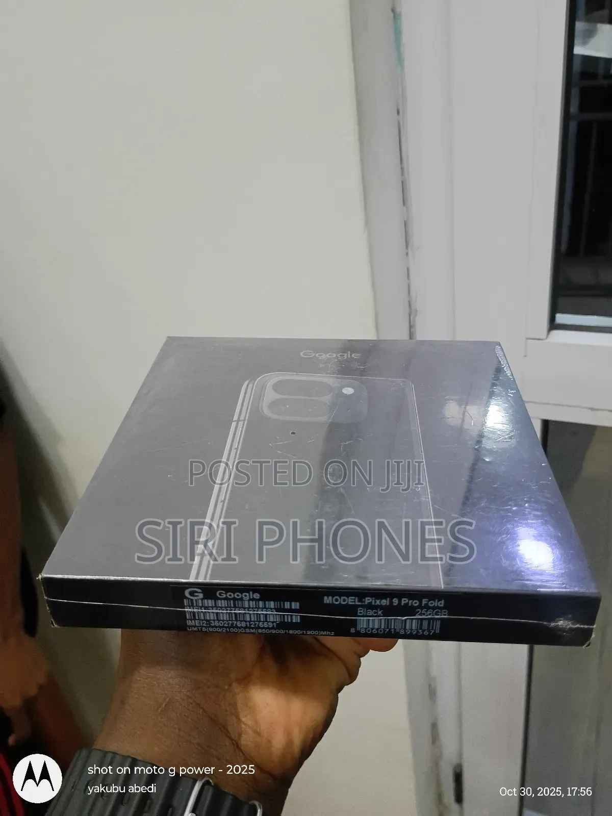 New Google Pixel 9 Pro Fold 256 GB Black