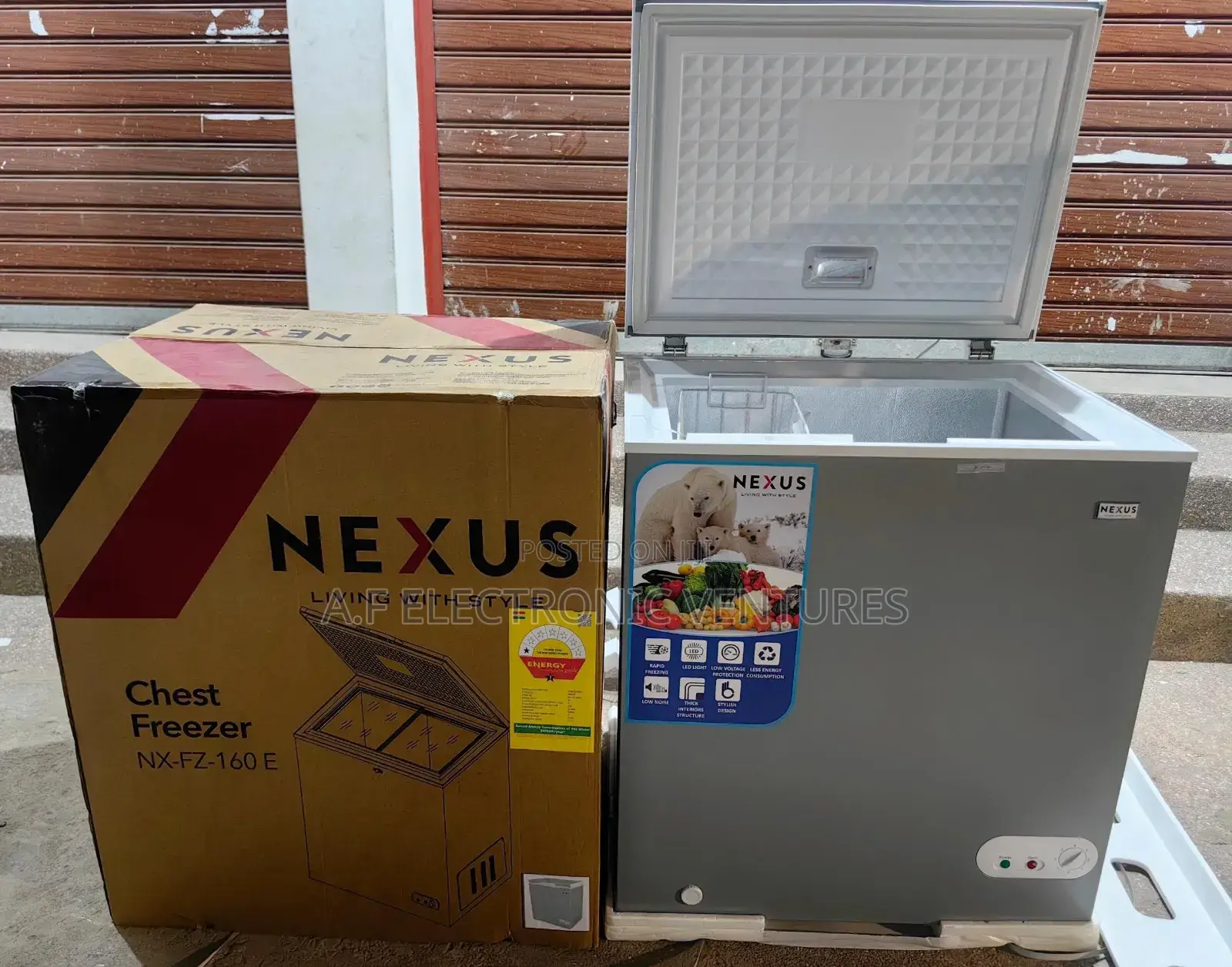 Nexus 152-Litres Chest Freezer(Nx-Fz-160e)