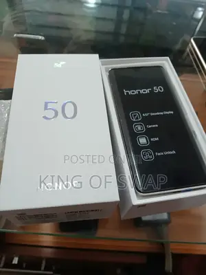 New Honor 50 256 GB Black