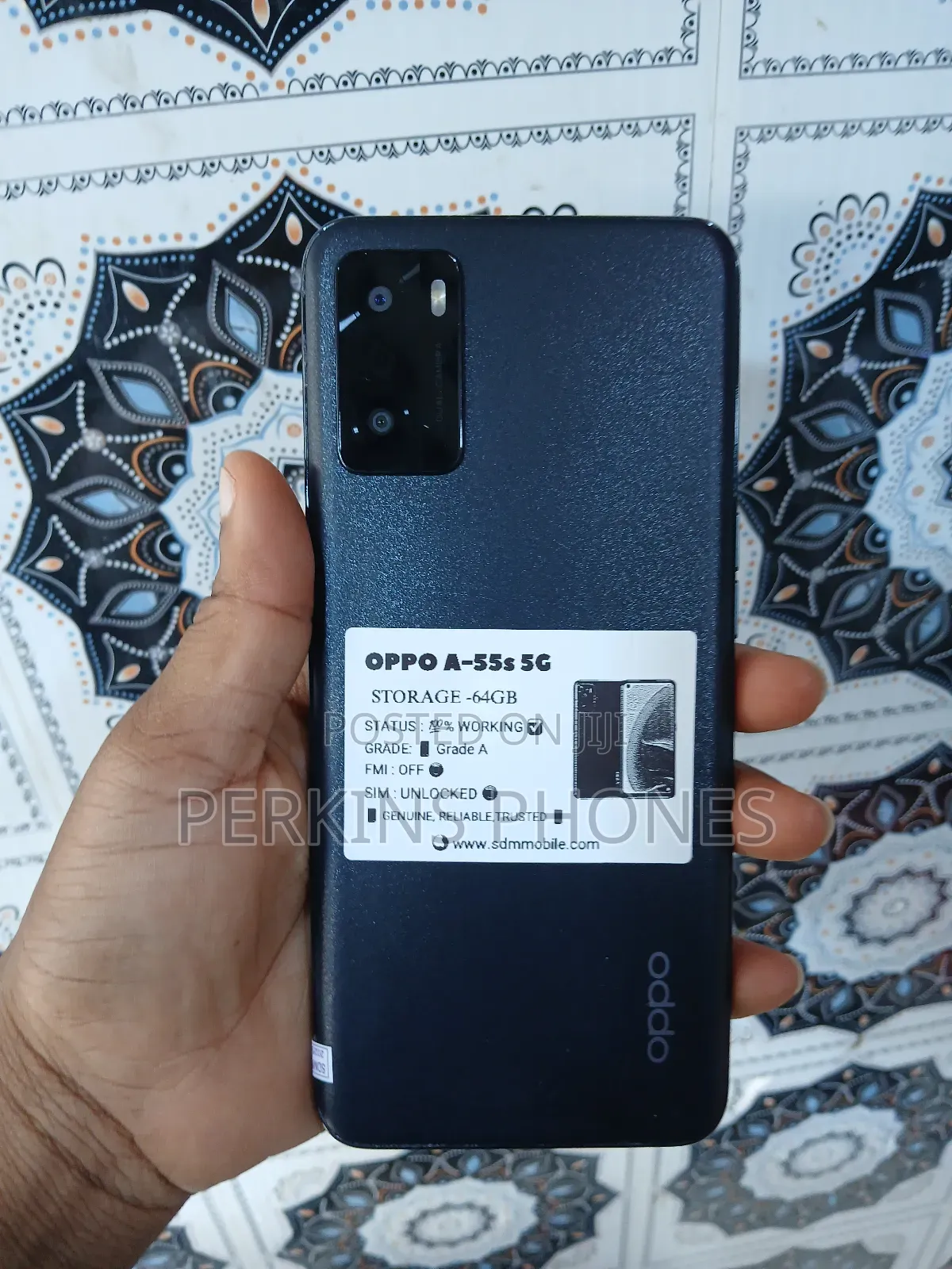 Oppo A55s 128 GB Black