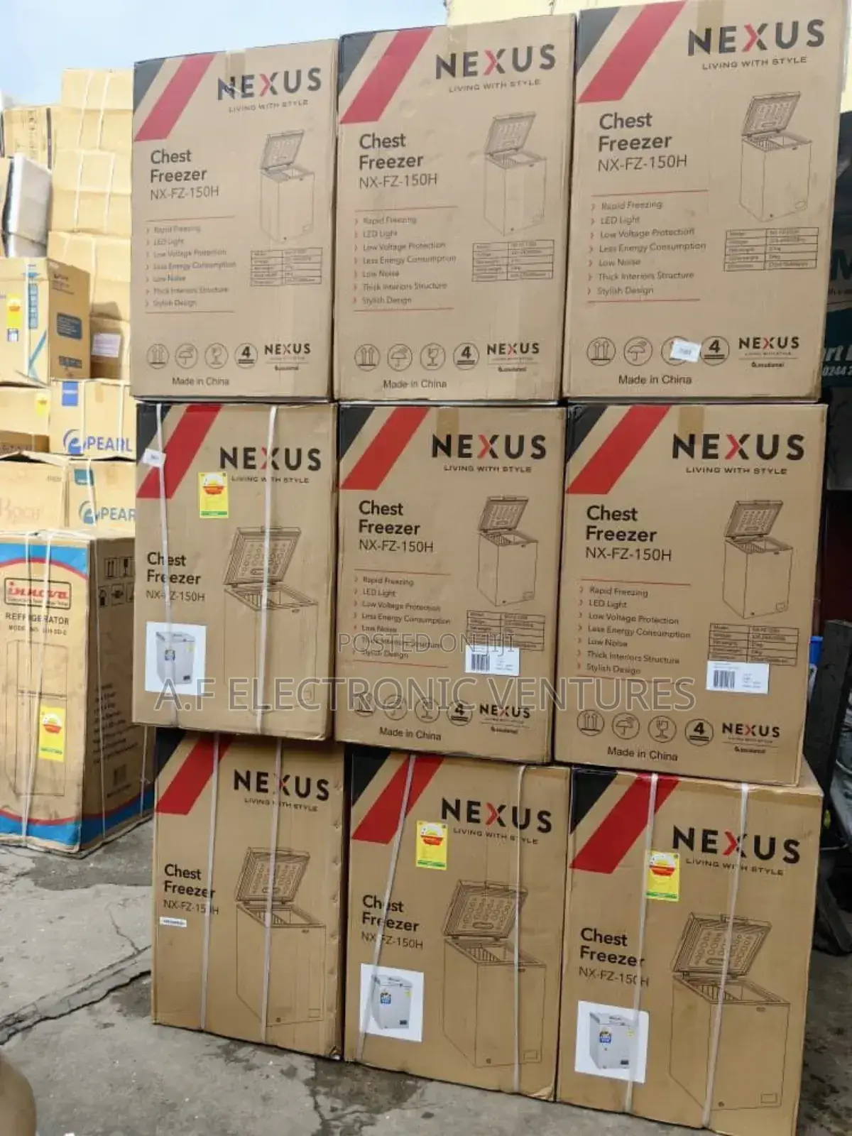 Nexus 100-Litres Chest Freezer(Nx-Fz-150h)