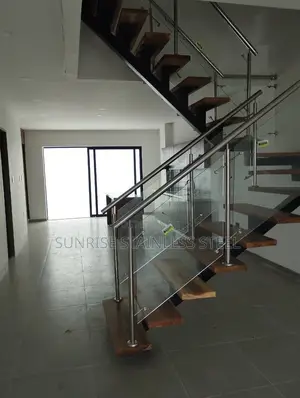 Sunrise Stainless Rail Glass Balustrade
