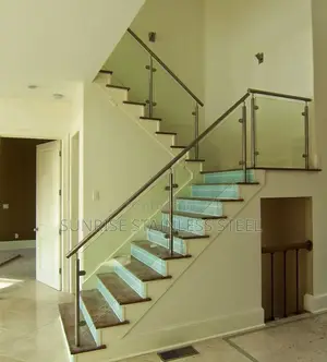 Sunrise Stainless Rail Glass Balustrade