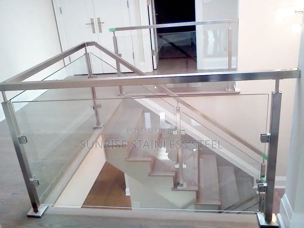 Sunrise Stainless Rail Glass Balustrade