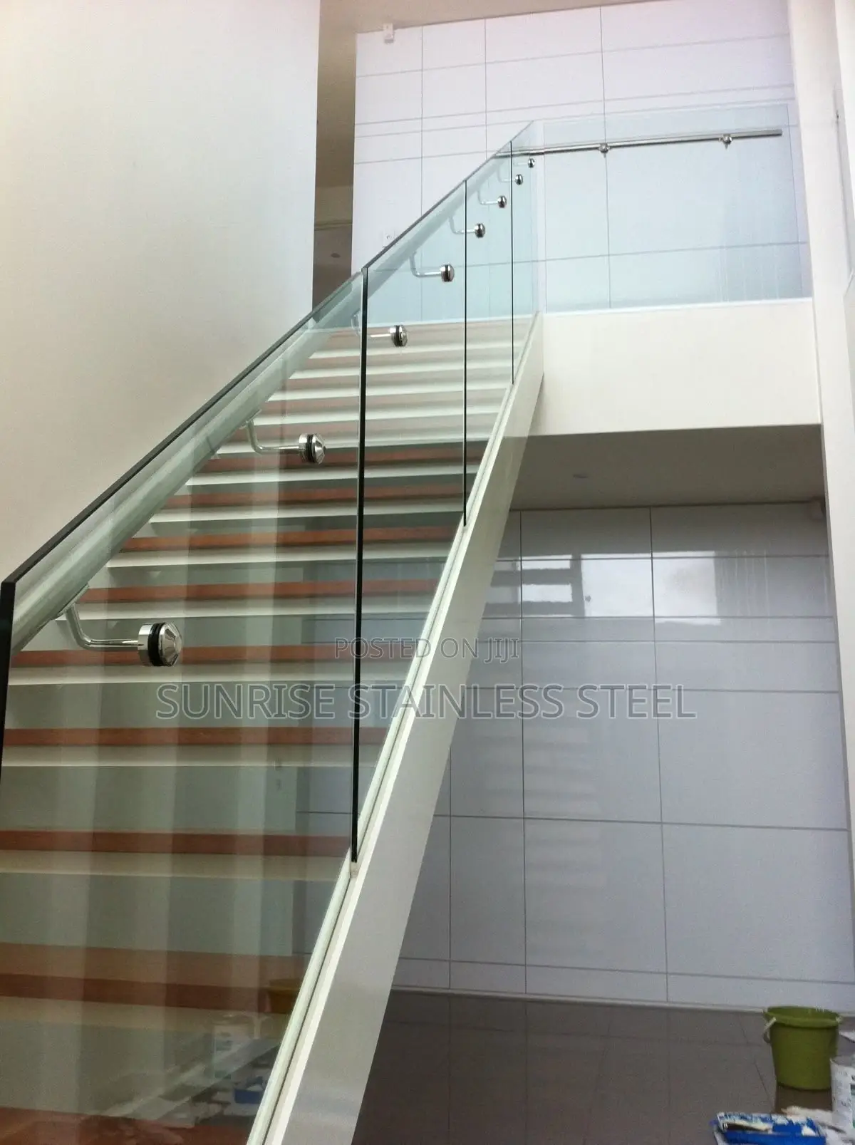 Sunrise Stainless Rail Glass Balustrade