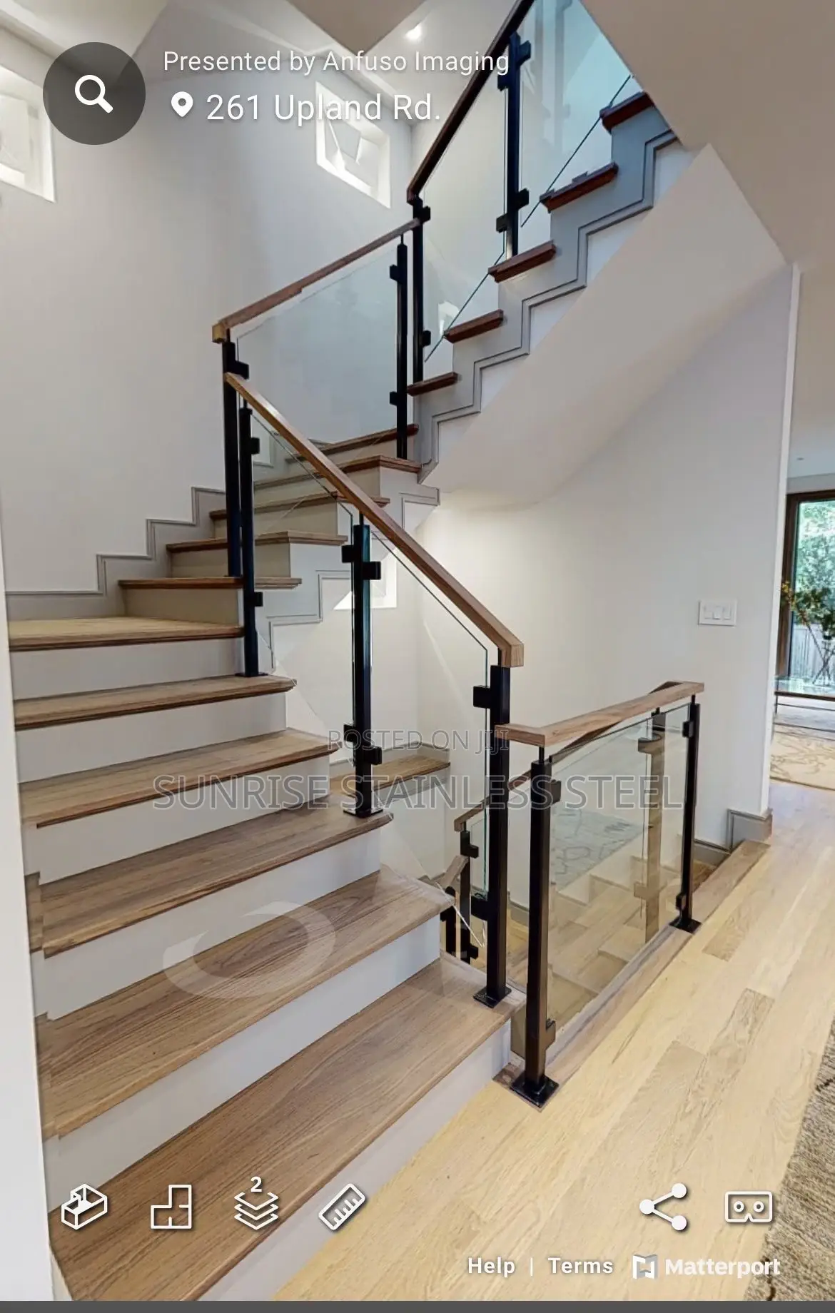 Sunrise Stainless Frameless Balcony Design
