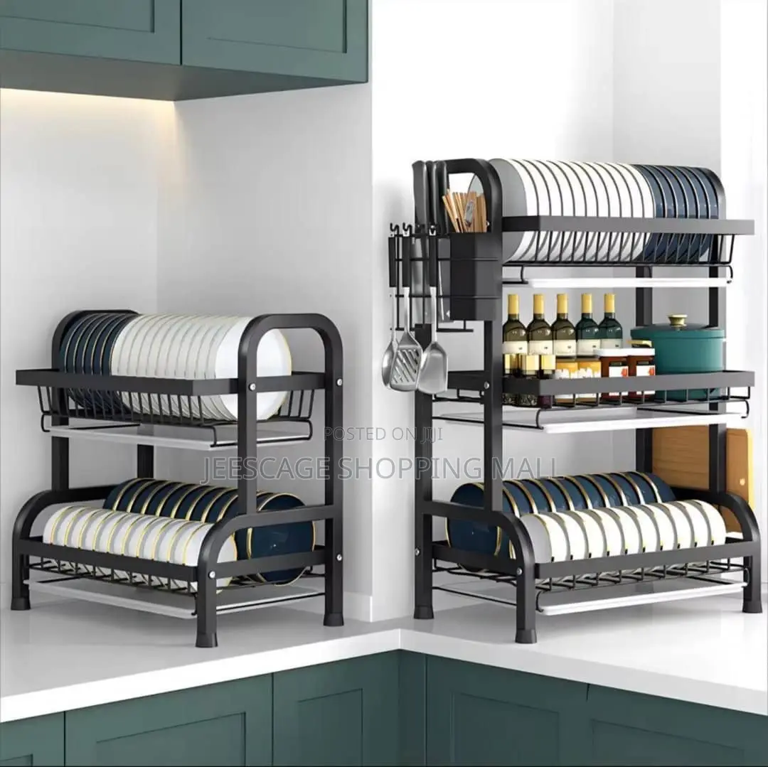 3 Tier Dish Drying Kitchen Rack Organizer