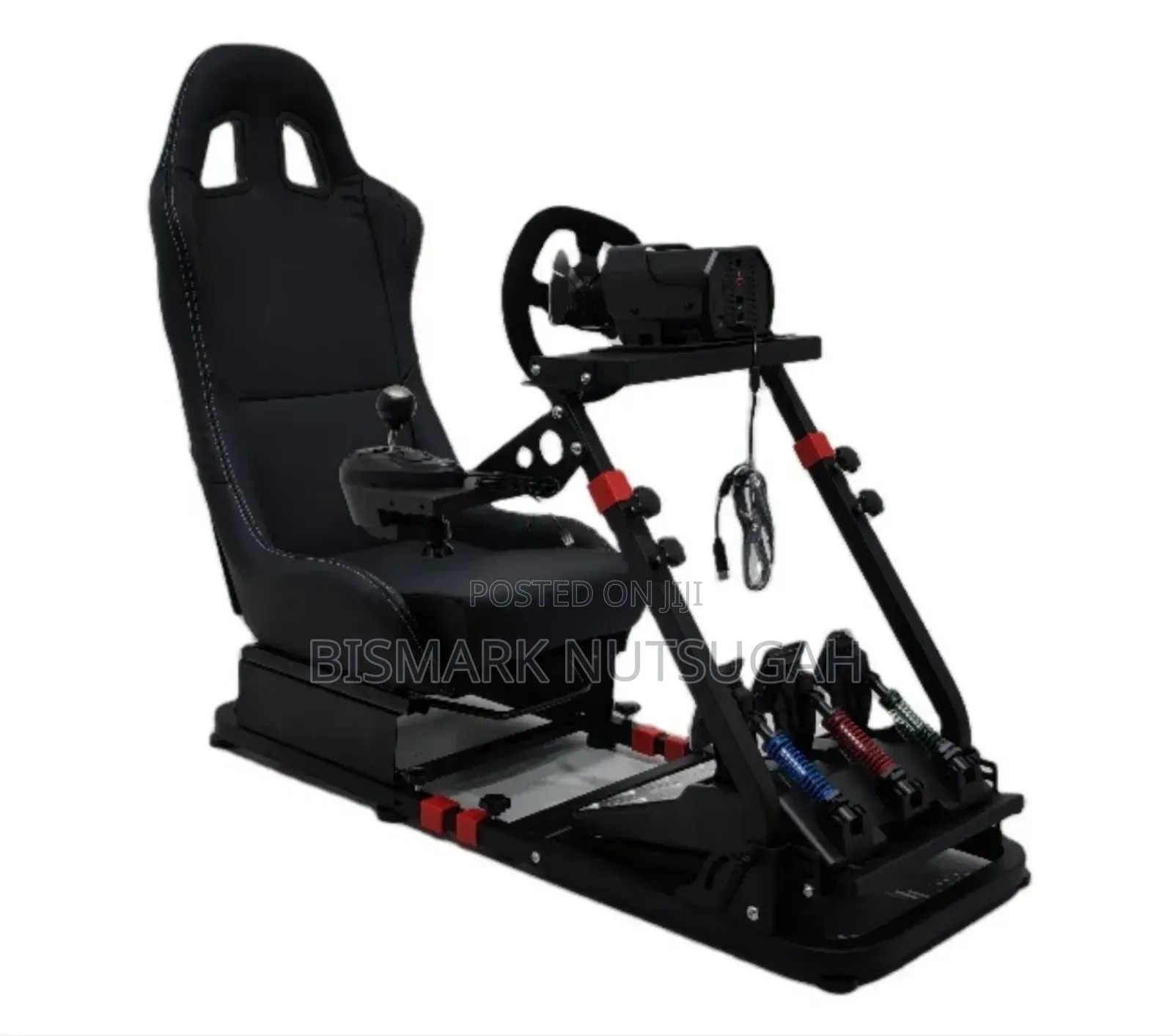 Foldable Racing Gaming Stimulator Cockpit Seat