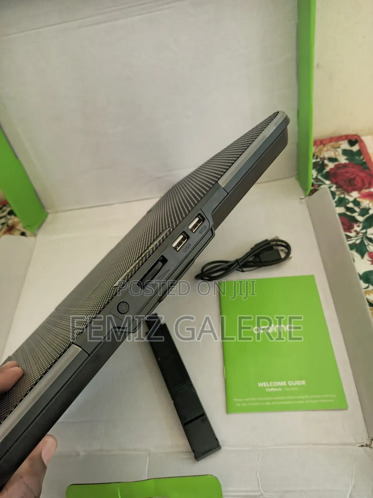 Oraimo Chilldock Dual Usb Ports Laptop Cooler