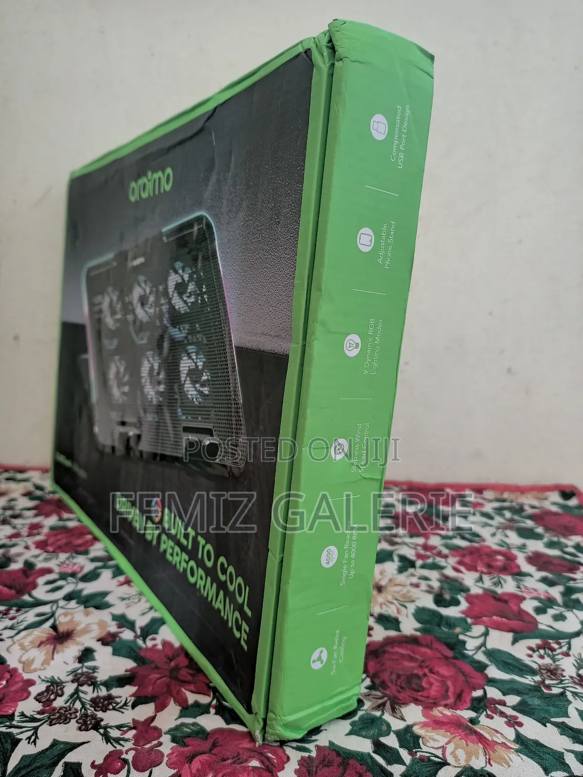 Oraimo Chilldock Dual Usb Ports Laptop Cooler