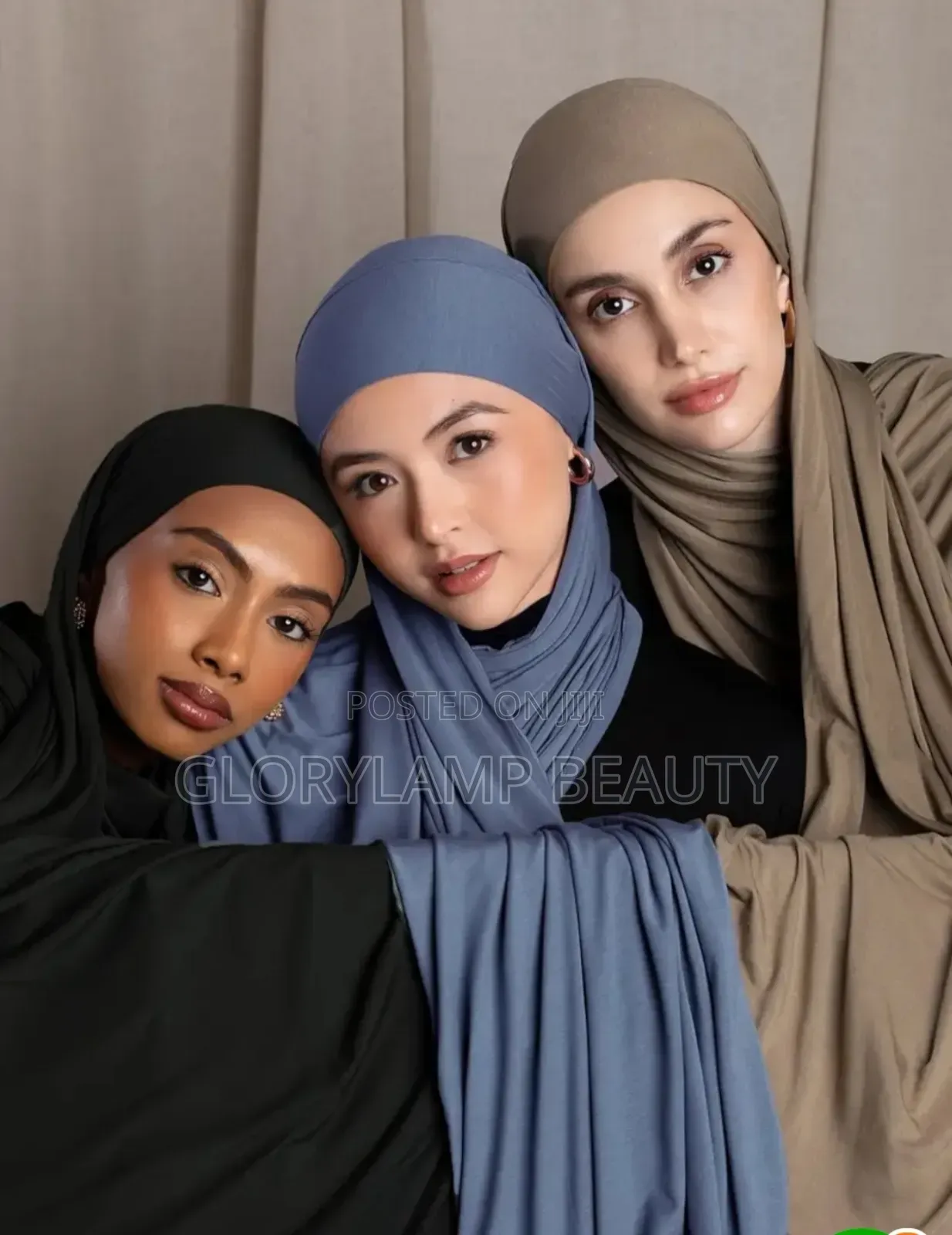 Elegant Plain Chiffon Hijab Scarf - White - Lightweight Breathable