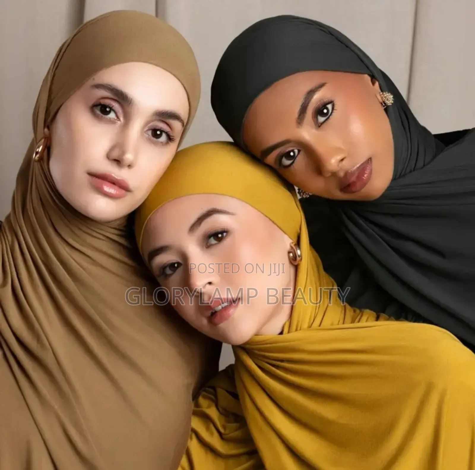 Elegant Plain Chiffon Hijab Scarf - White - Lightweight Breathable