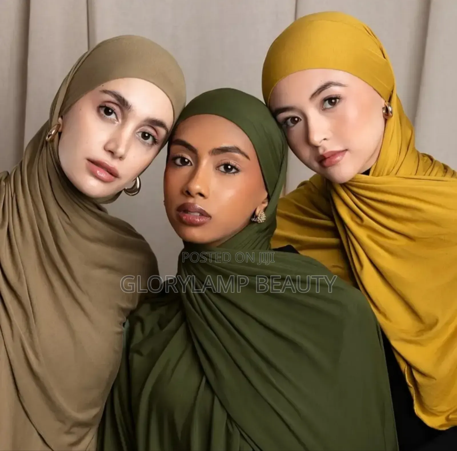 Elegant Plain Chiffon Hijab Scarf - White - Lightweight Breathable
