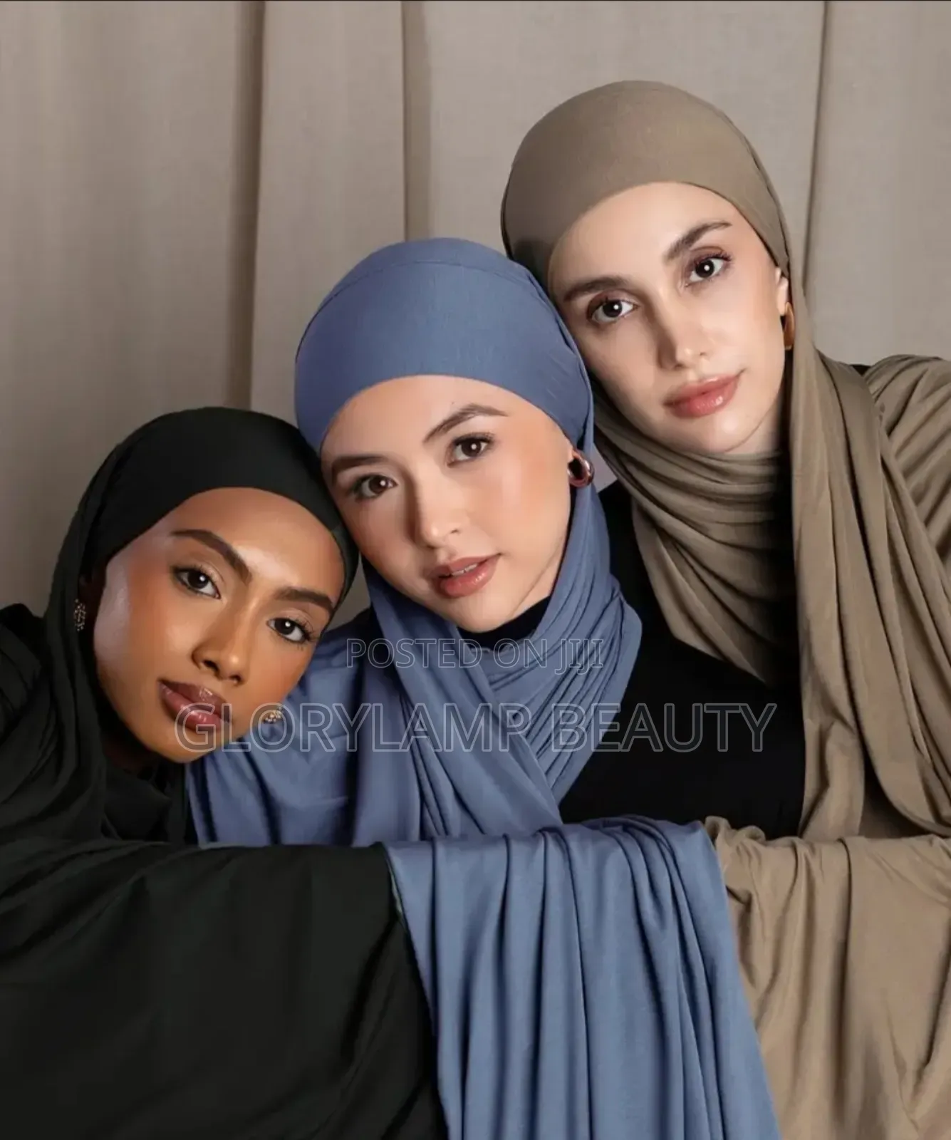 Elegant Plain Chiffon Hijab Scarf - White - Lightweight Breathable