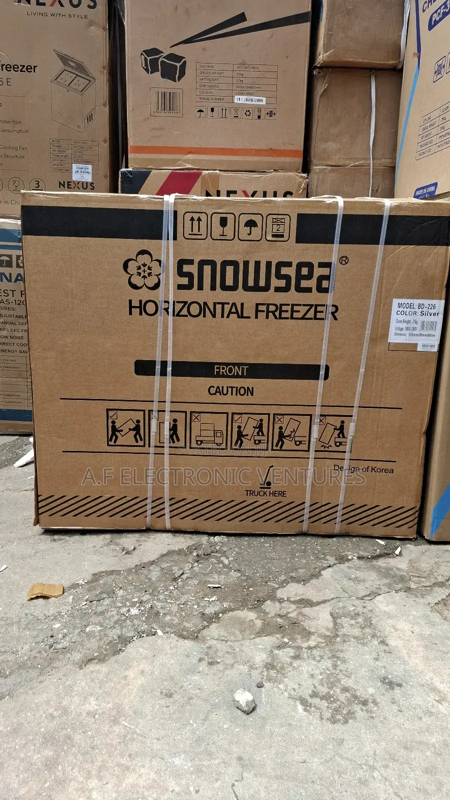 Snowsea 200-Litres Chest Freezer (Bd-226)