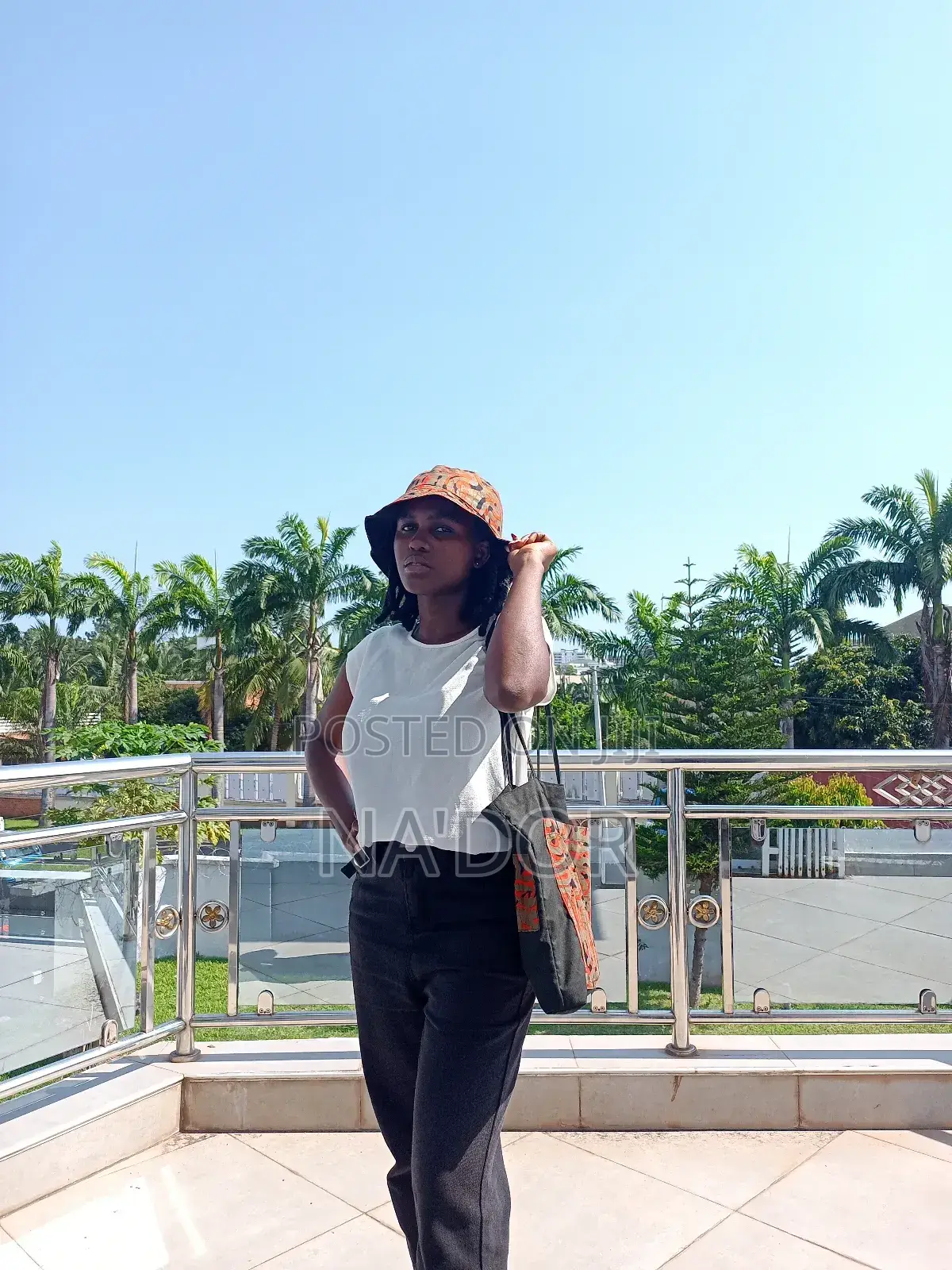 Matching Tote Bag and Bucket Hat
