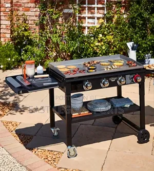 Hibachi Griddle Commercial Cooking Grill Bbq Roast Fry