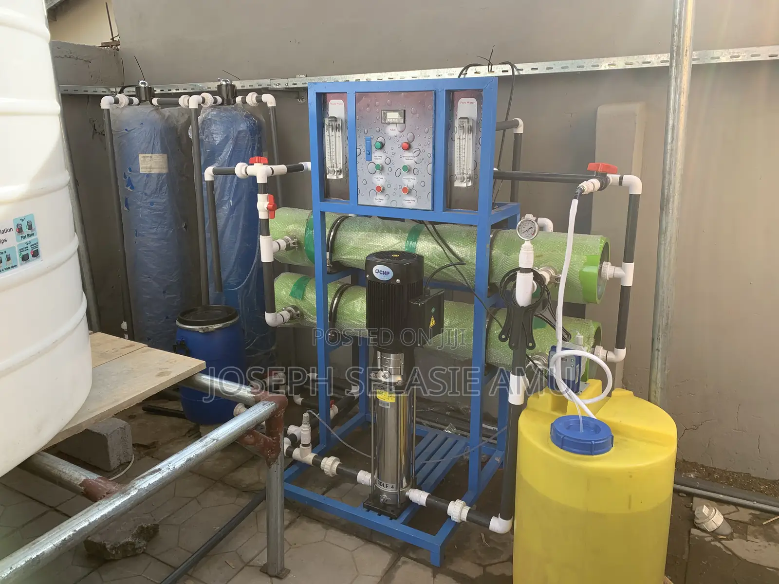 R.O Machine Upgrading and Modification