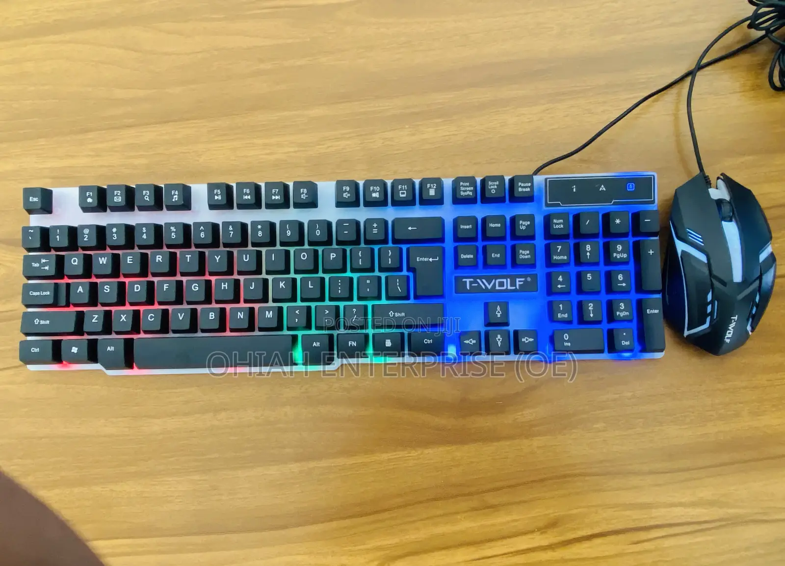 Brand New T-Wolf Rugged Spill Resistant Keyboard and Mouse
