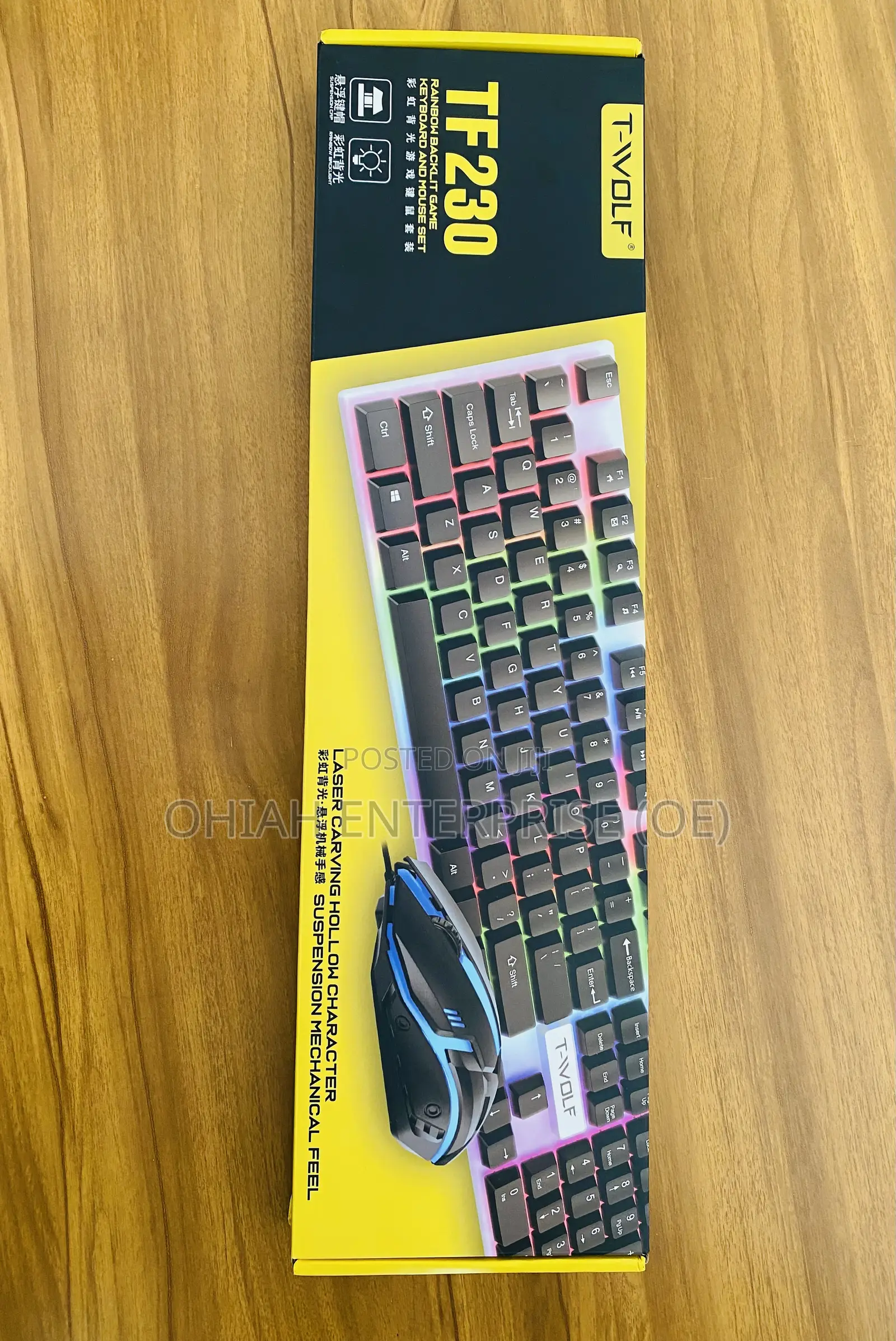 Brand New T-Wolf Rugged Spill Resistant Keyboard and Mouse