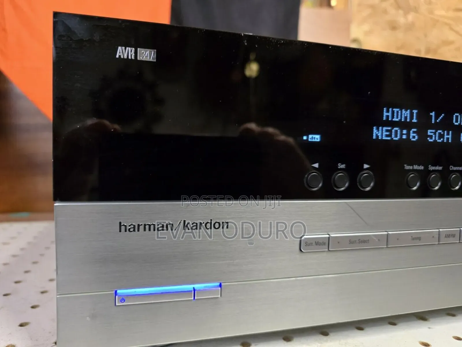 Powerful Herman Kardon Avr Receiver,Radio,Bluetooth,Optical,Aux,Usb