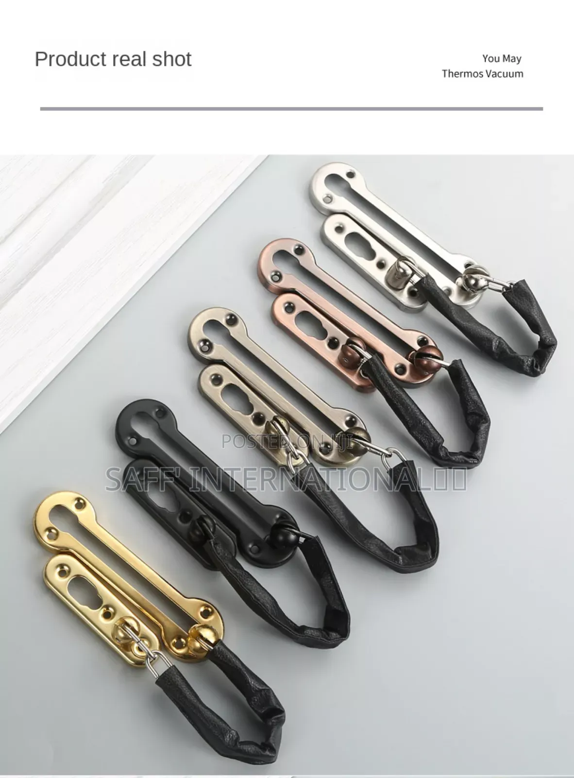 ☆Top Quality Strong Security Heavy Duty Safety Guard Door Chain Locks☆
