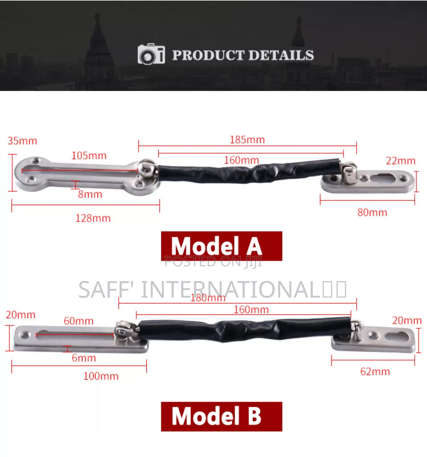 ☆Top Quality Strong Security Heavy Duty Safety Guard Door Chain Locks☆