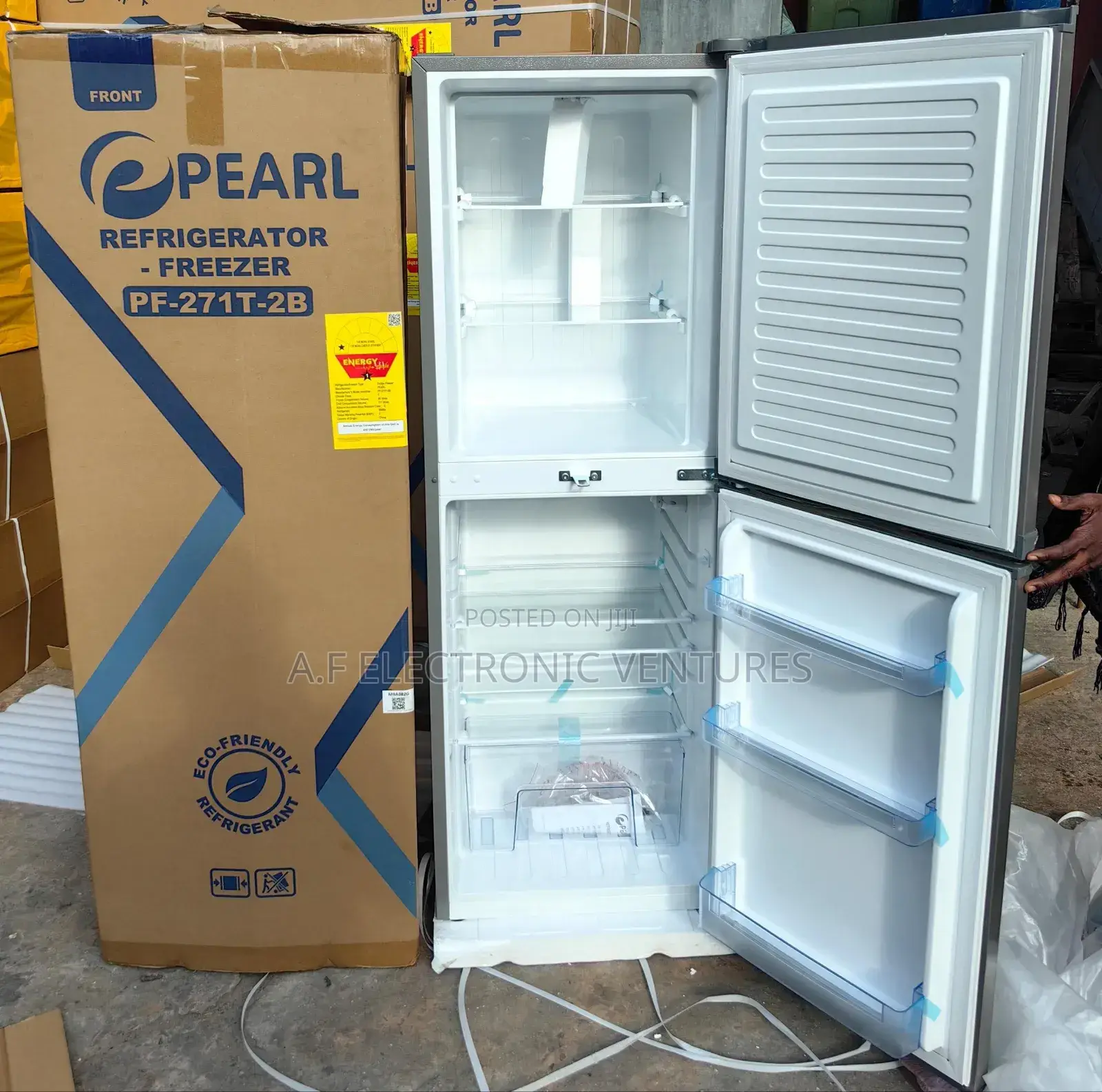 Pearl 215-Litres Refrigerator(Pf-271t-2b)