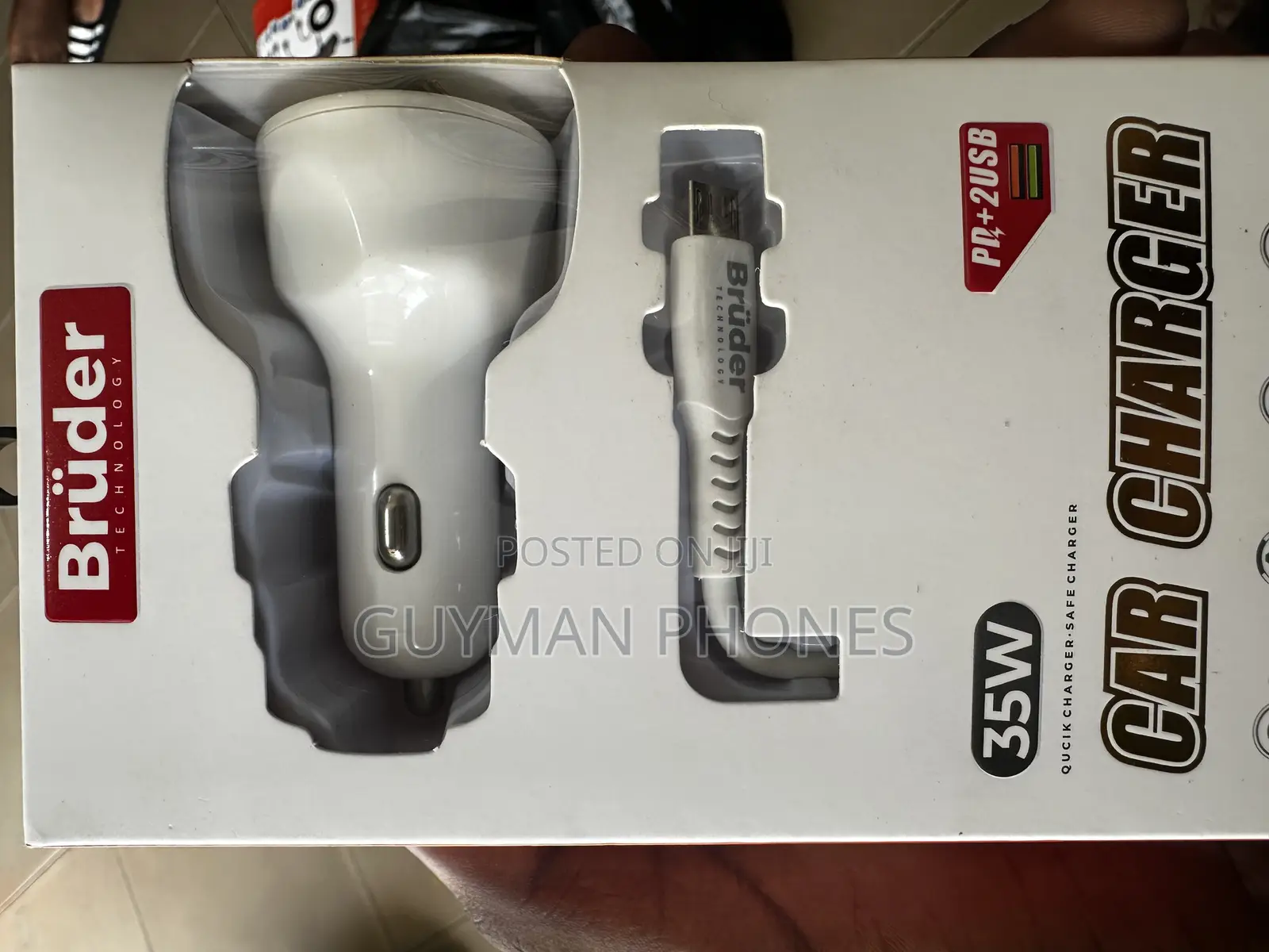 Bruder 35w Car Charger