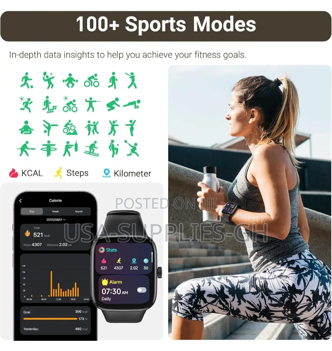 Tozo Amoled S7 Smart Watch With 46.99 Mm Ultra Hd Screen From Usa