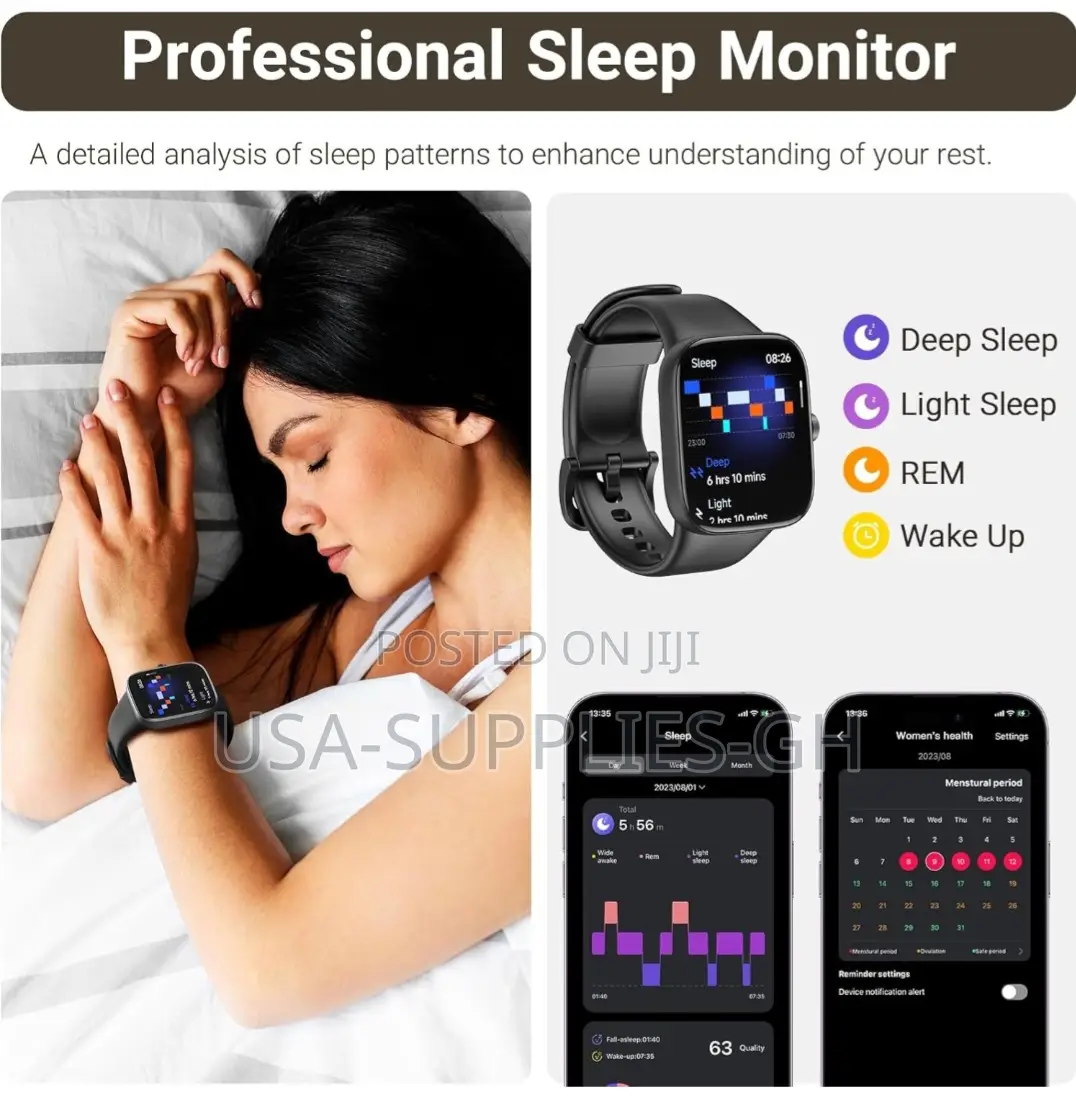 Tozo Amoled S7 Smart Watch With 46.99 Mm Ultra Hd Screen From Usa