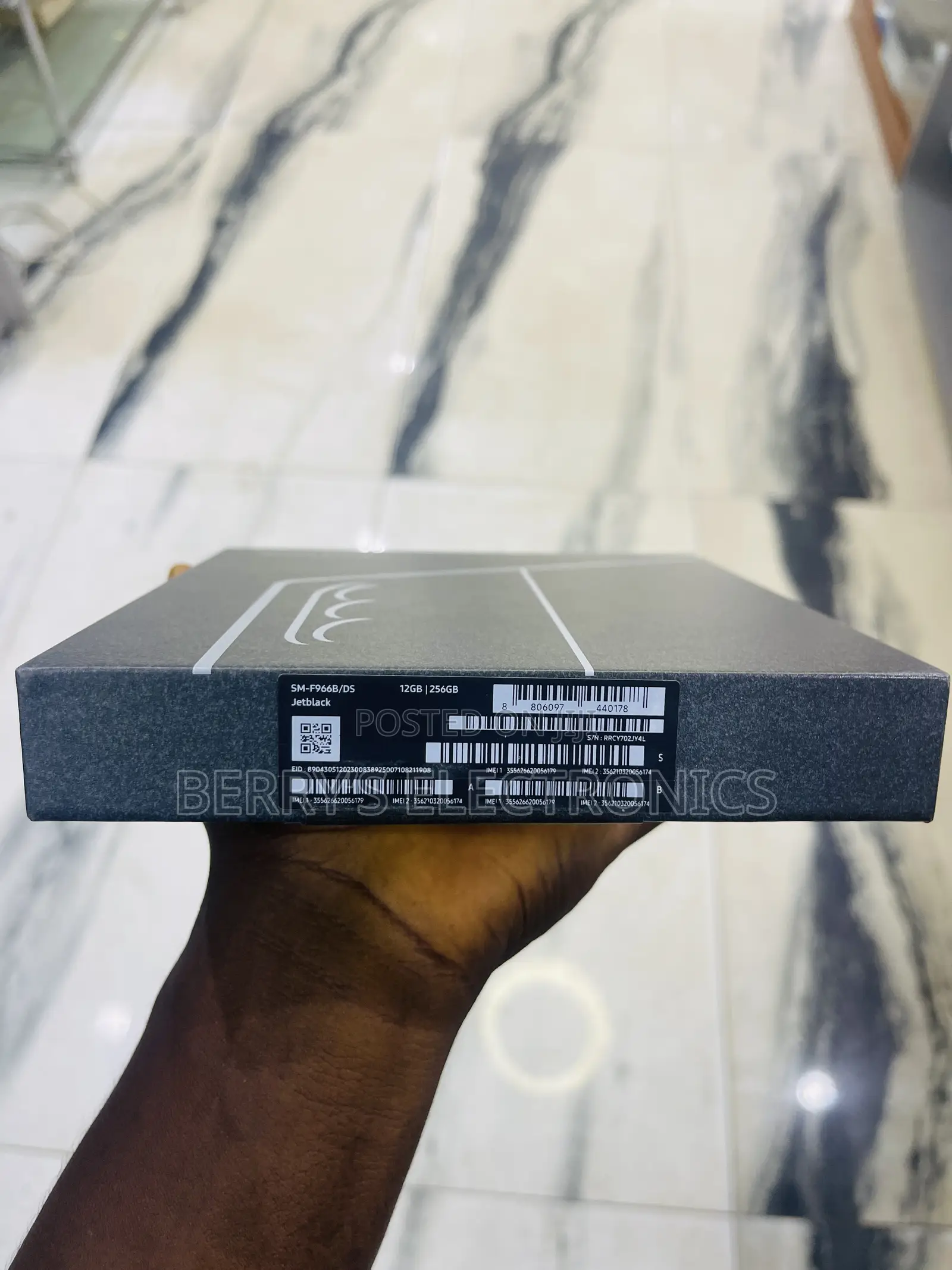 New Samsung Galaxy Z Fold7 256 GB Black