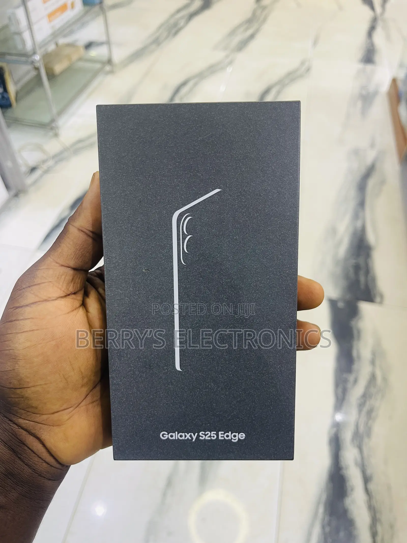 New Samsung Galaxy S25 Edge 256 GB Black
