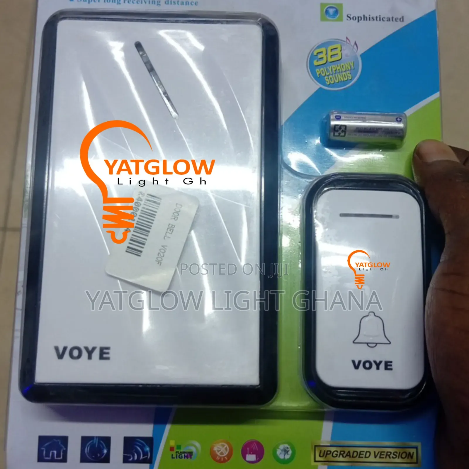 Yatglow Wireless Gate Bell