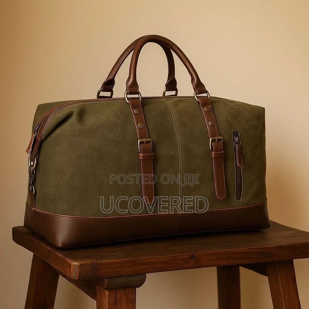 Weekender Travel Unisex Bag With Easy-grip Handles