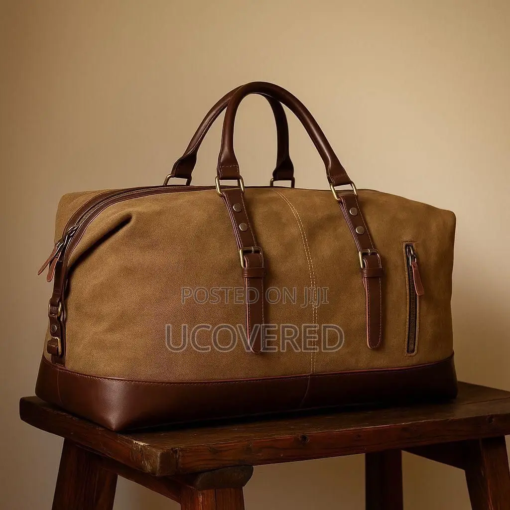 Weekender Travel Unisex Bag With Easy-grip Handles