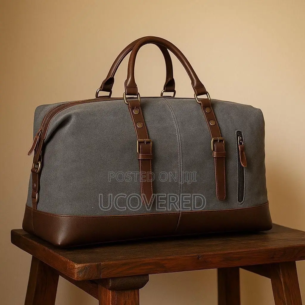 Weekender Travel Unisex Bag With Easy-grip Handles
