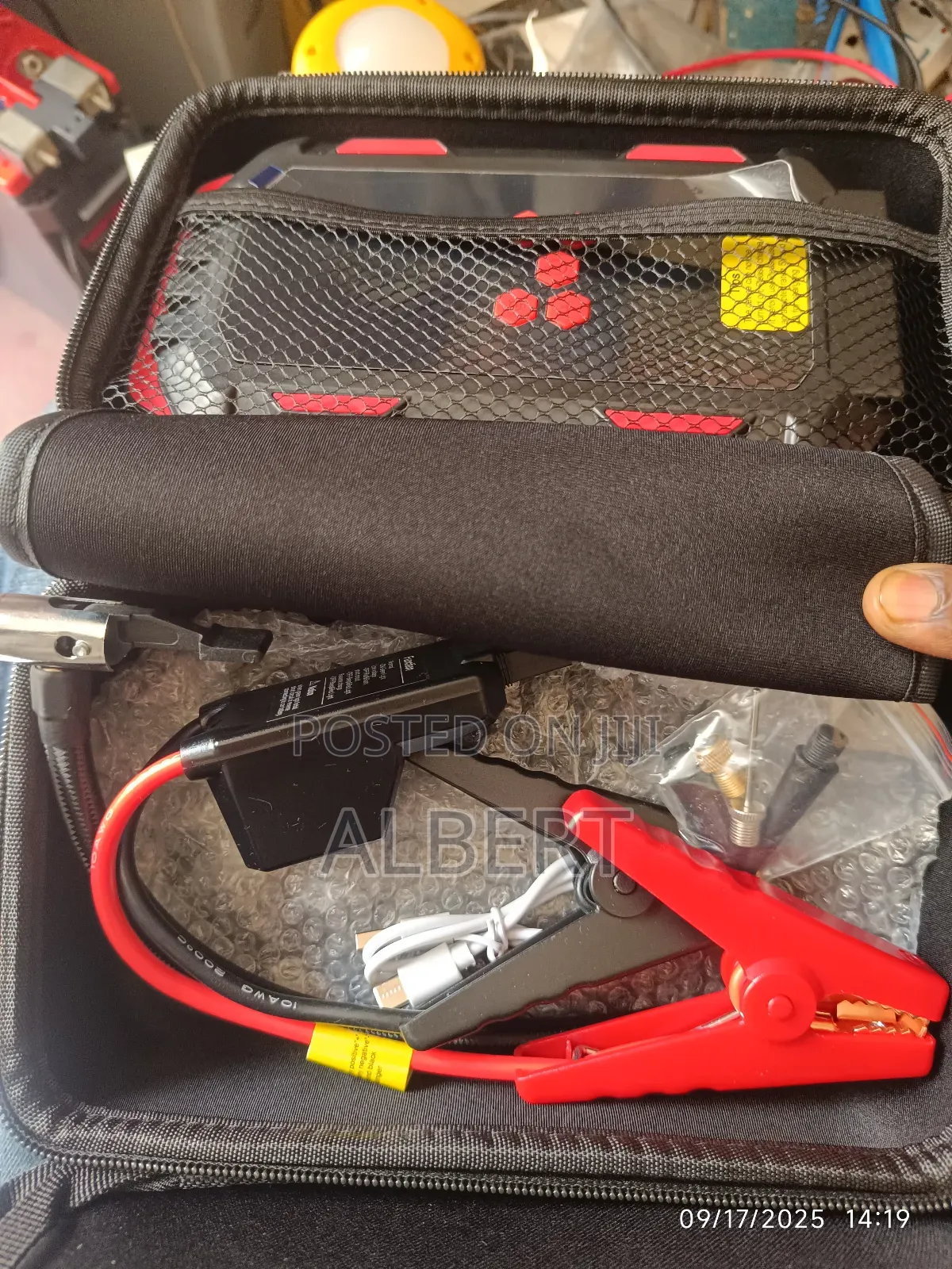 Car Jump Starter With Tire Inflator