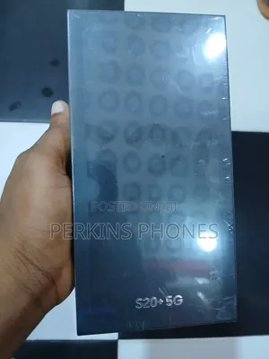 New Samsung Galaxy S20+ 5G 256 GB Black