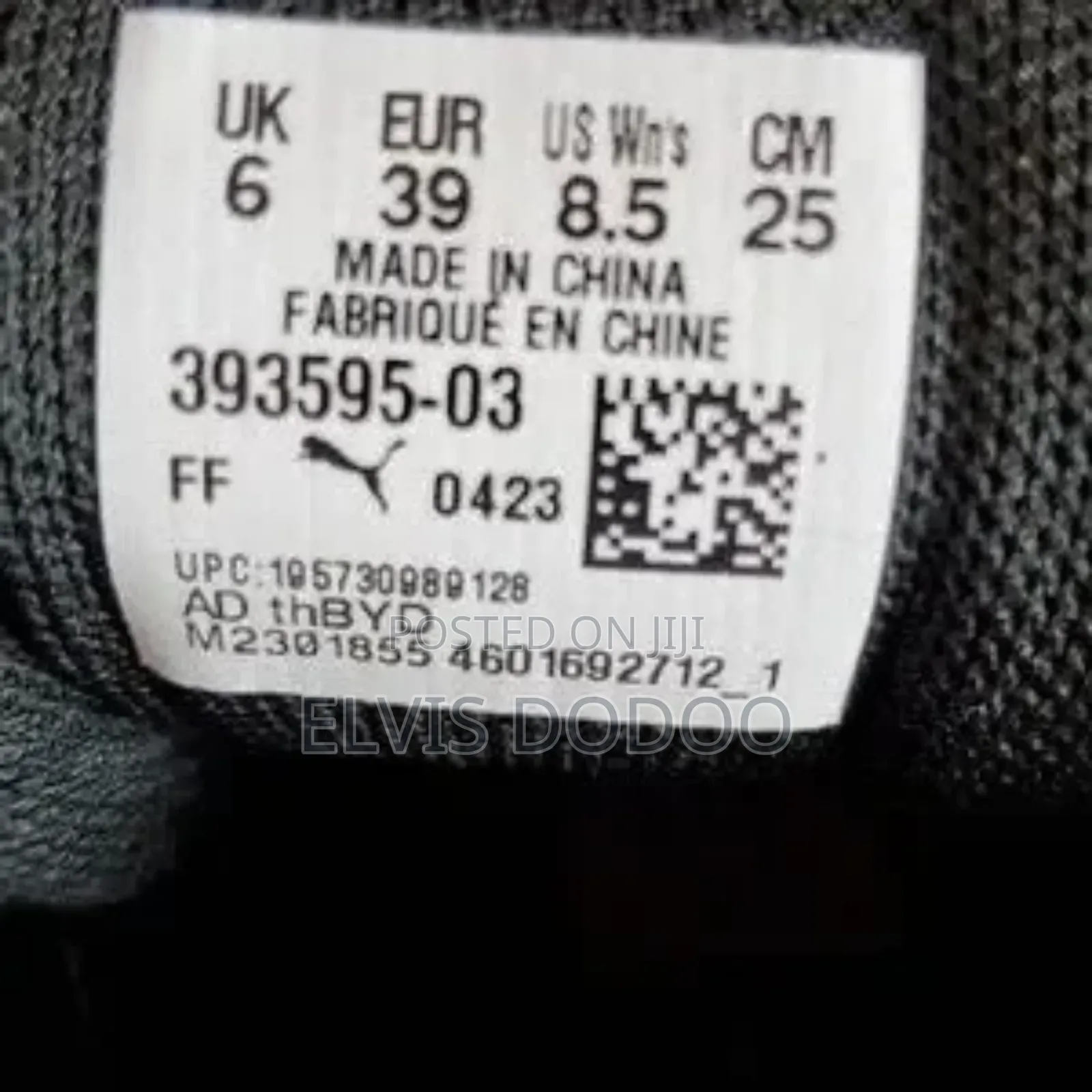 Puma Pc Runners(Original)Size 39