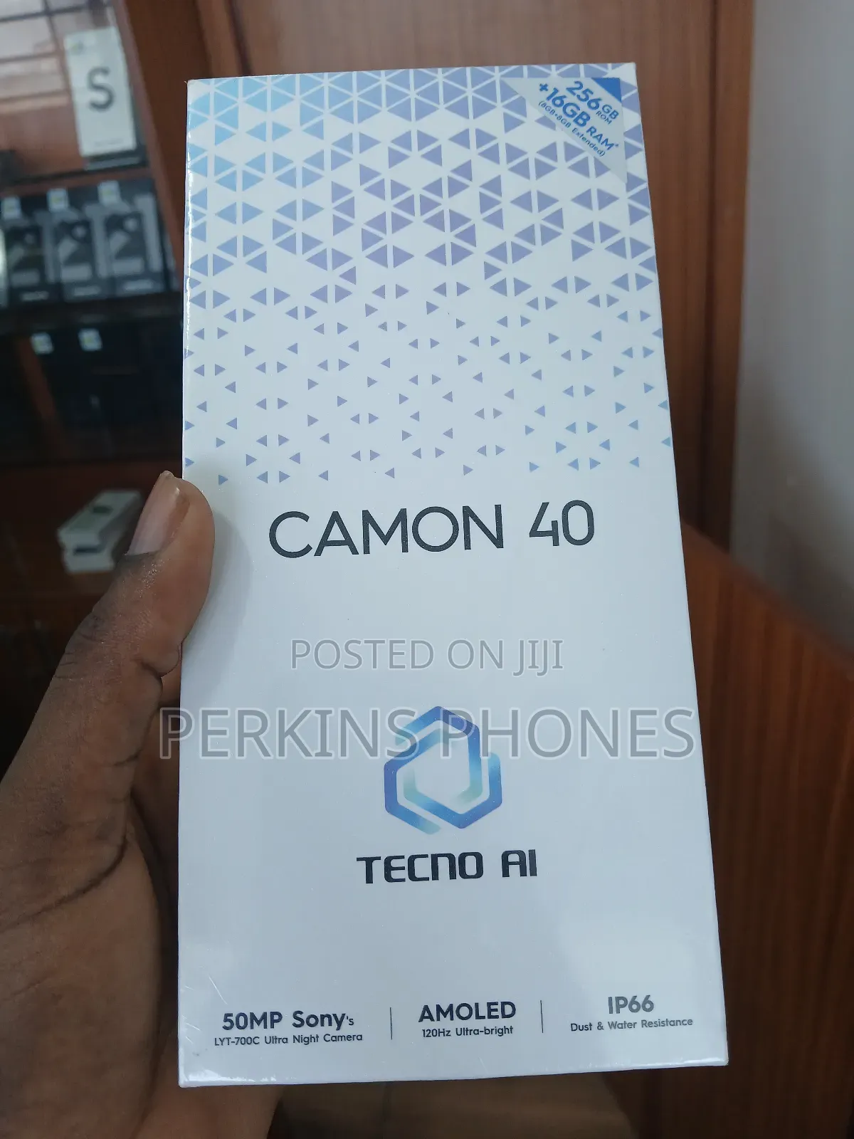New Tecno Camon 40 256 GB Black