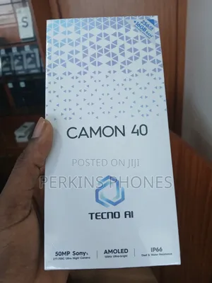 New Tecno Camon 40 256 GB Black